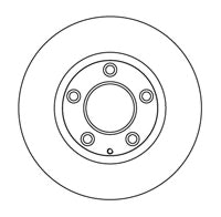 NF PARTS stabdžių diskas 203258NF